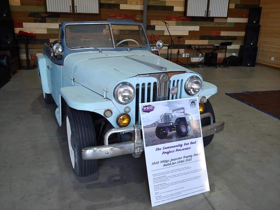 48’ WILLYS JEEPSTER BUILD